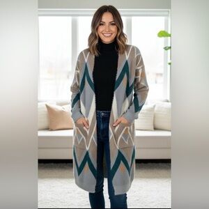 Long Cardigan sweater boho style